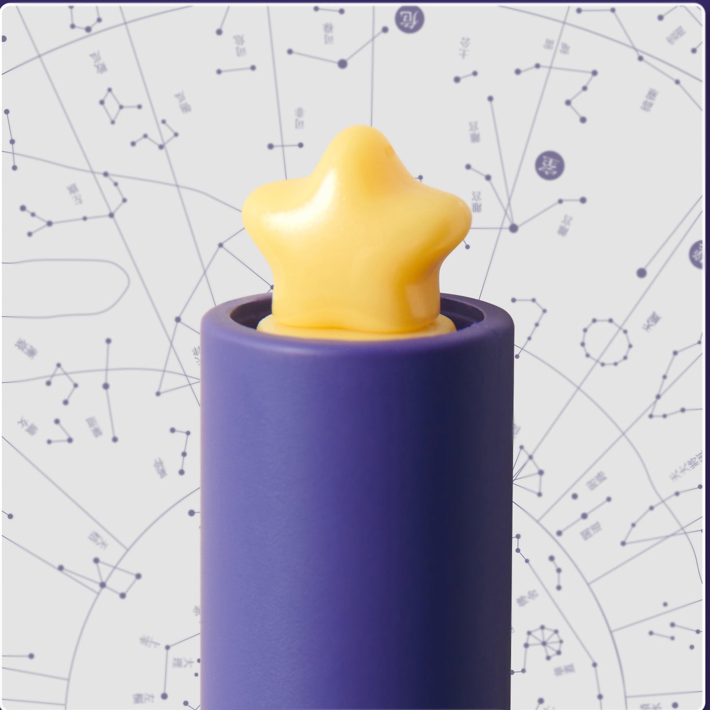 Kaco FIRST Gel Pens Cute Stationery, Pack of 1 Piece Star Pen Set with Extra 2 Black Refills (Purple)