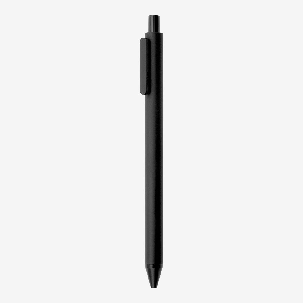 Kaco Gel Pens Black 0.5mm Fine Point 10 Pieces Retractable Aesthetic Pens Office Supplies (10 Black)